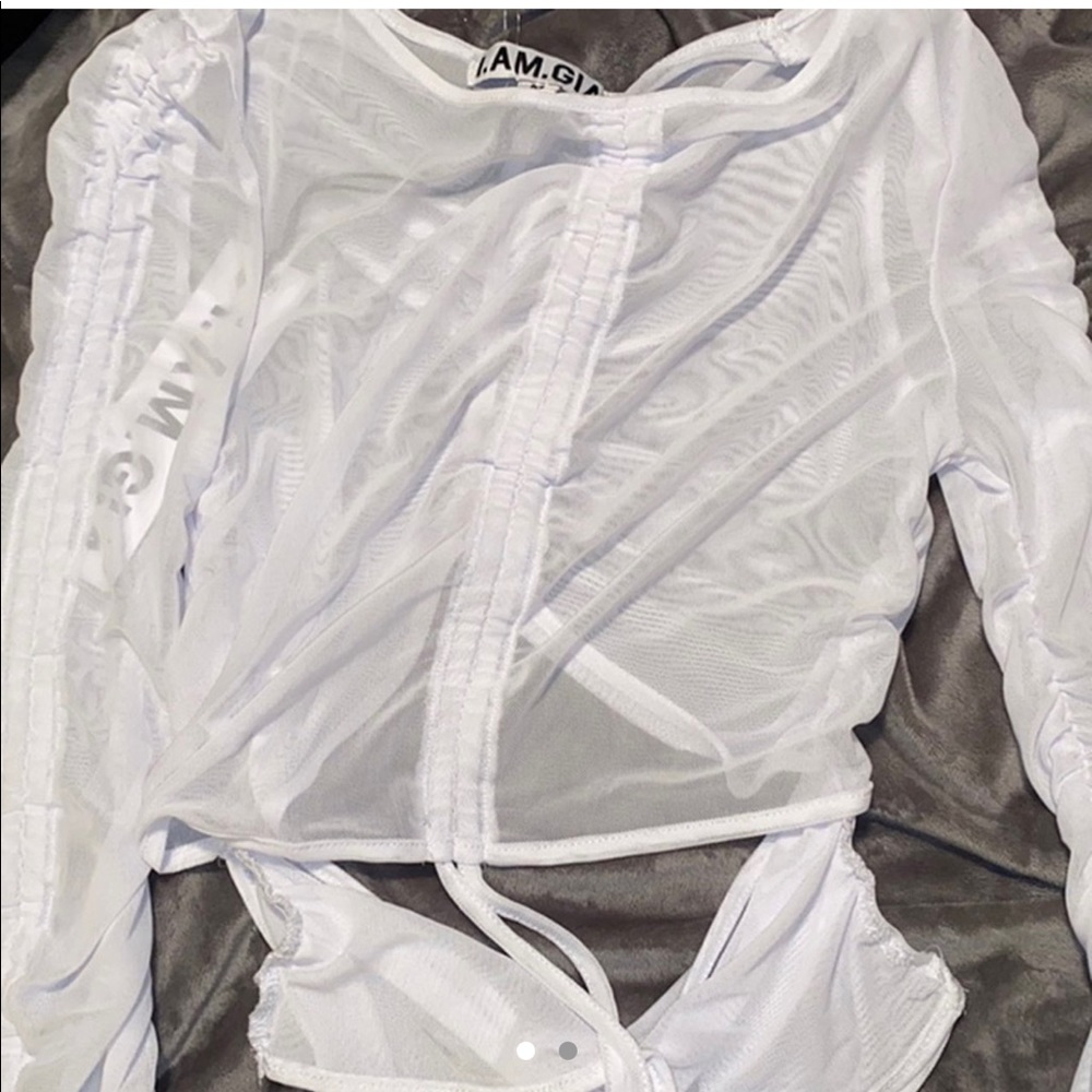 I AM GIA SEE THRU TOP